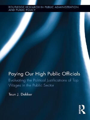 cover image of Paying Our High Public Officials